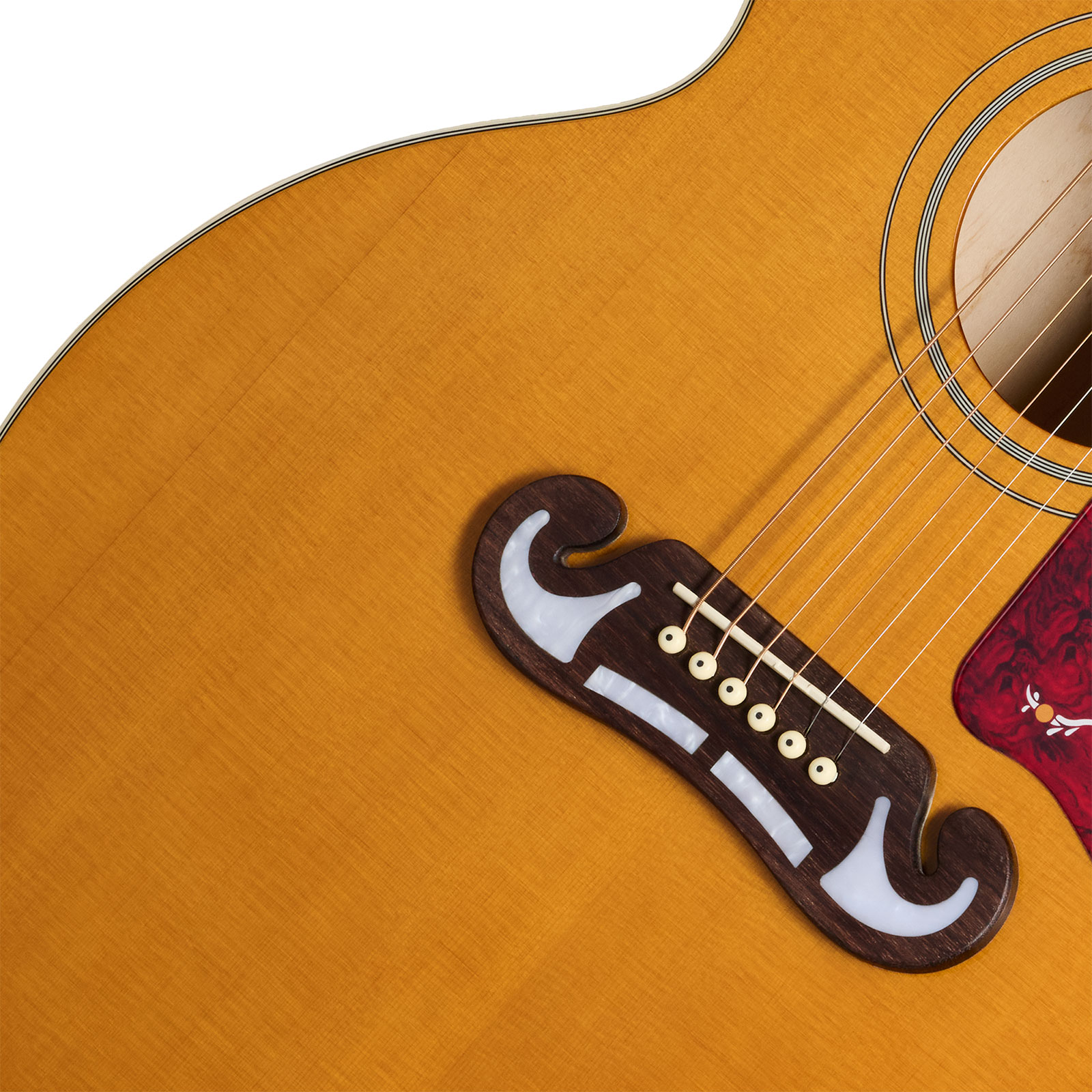 Epiphone J200 Studio Ec Ibg Jumbo Cw Epicea Acajou Rw - Natural - Guitare Folk - Variation 3