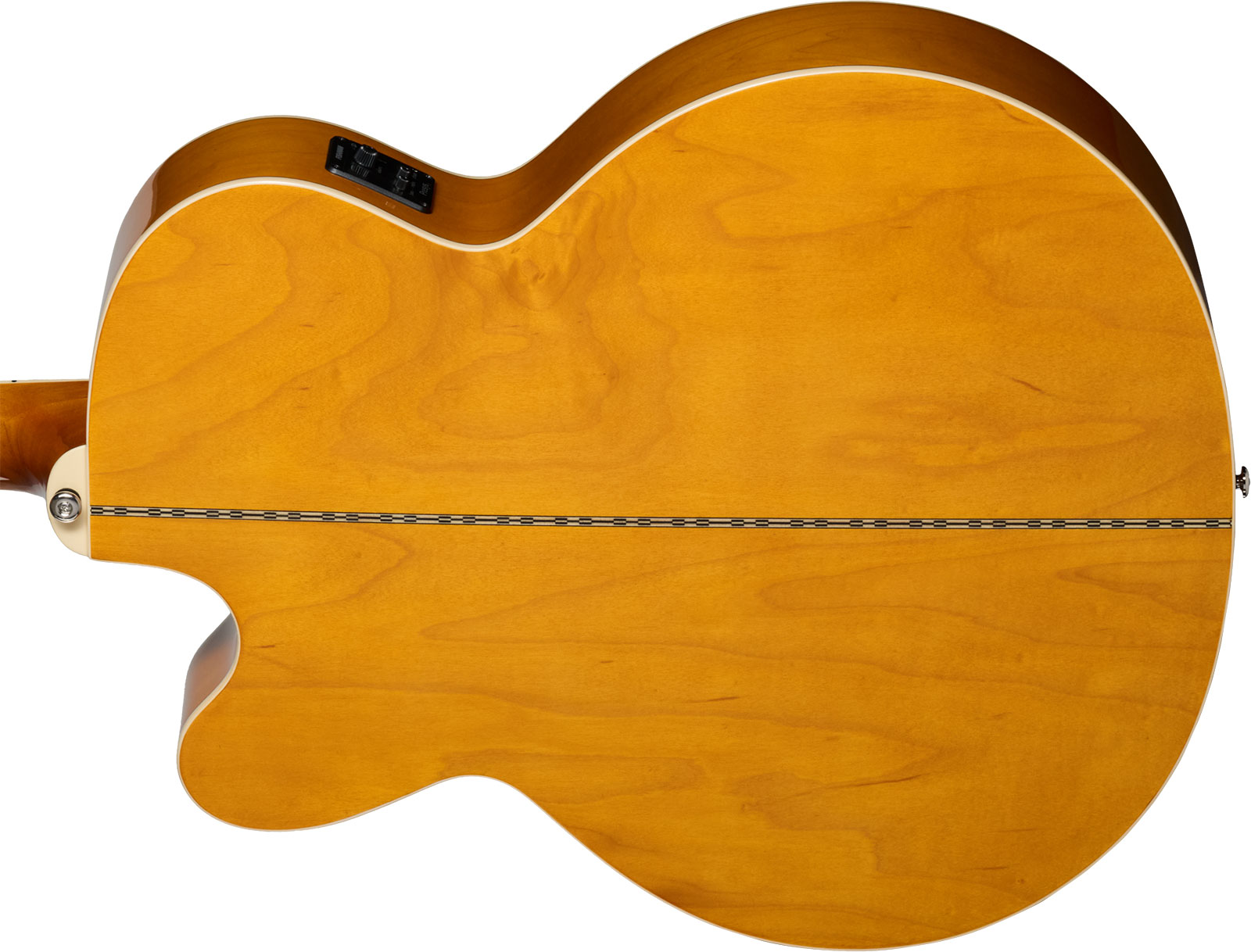 Epiphone J200 Studio Ec Ibg Jumbo Cw Epicea Acajou Rw - Natural - Guitare Folk - Variation 4