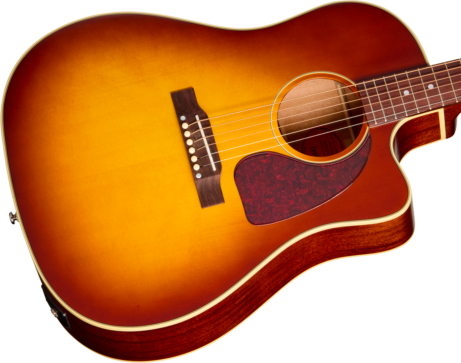 Epiphone J45 Standard Ec Ibg Dreadnought Cw Epicea Acajou Rw - Honey Burst - Guitare Folk - Variation 2