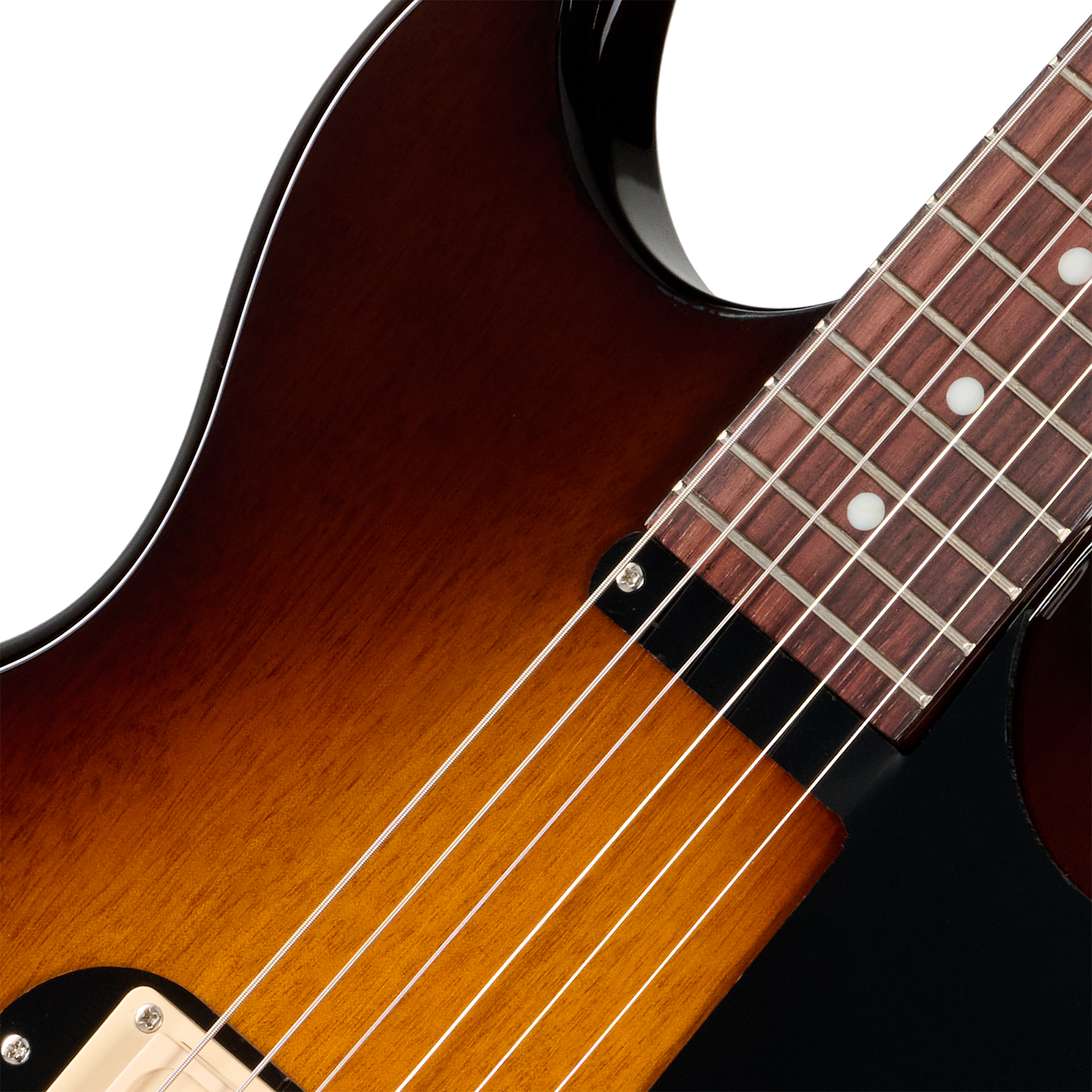 Epiphone Joan Jett Olympic Special Ht 1h Rw - Vintage Sunburst - Guitare Électrique Double Cut - Variation 2