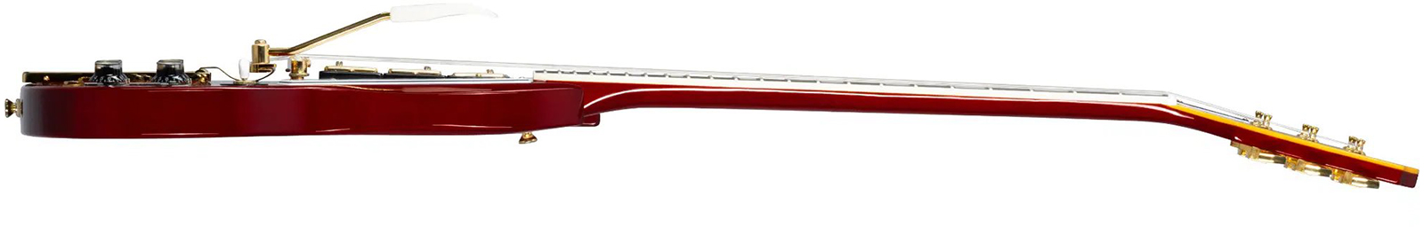 Epiphone Joe Bonamassa Sg Custom 1963 Signature 3h Trem Eb - Dark Wine Red - Guitare Électrique Signature - Variation 2
