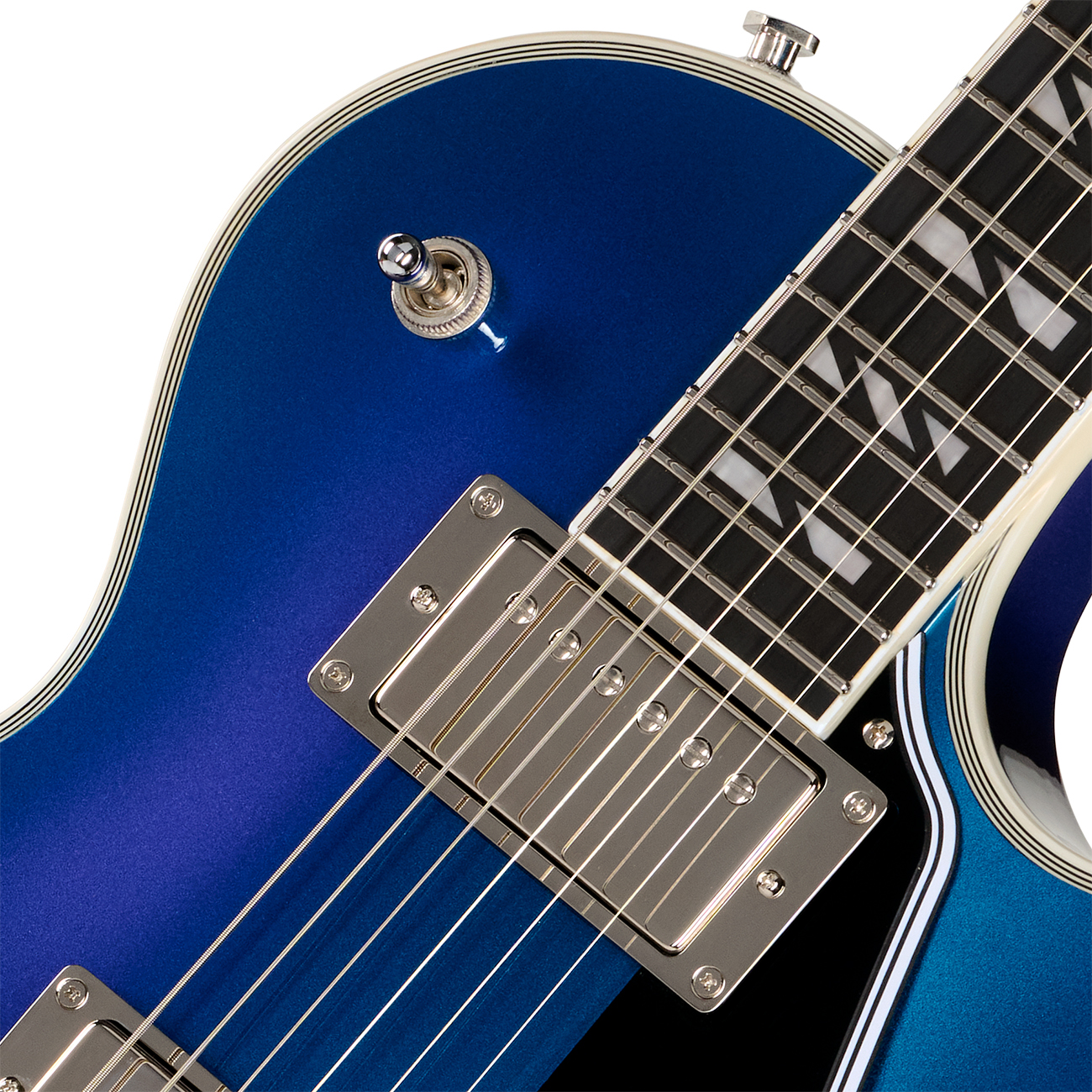 Epiphone Les Paul Custom Futura Ibg 2h Ht Eb - Twilight Shift - Guitare Électrique Single Cut - Variation 3