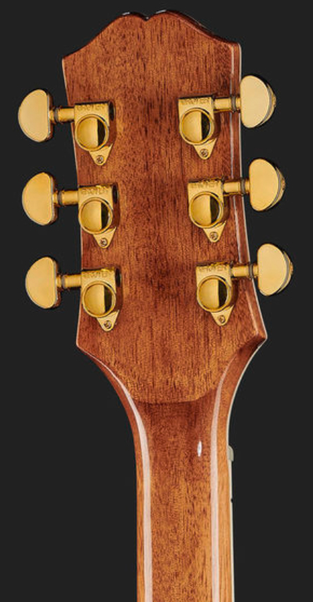 Epiphone Les Paul Custom Koa 2h Ht Eb - Natural - Guitare Électrique Single Cut - Variation 3