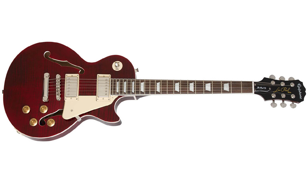Epiphone Les Paul Es Pro 2016 - Wine Red - Guitare Électrique 1/2 Caisse - Variation 1