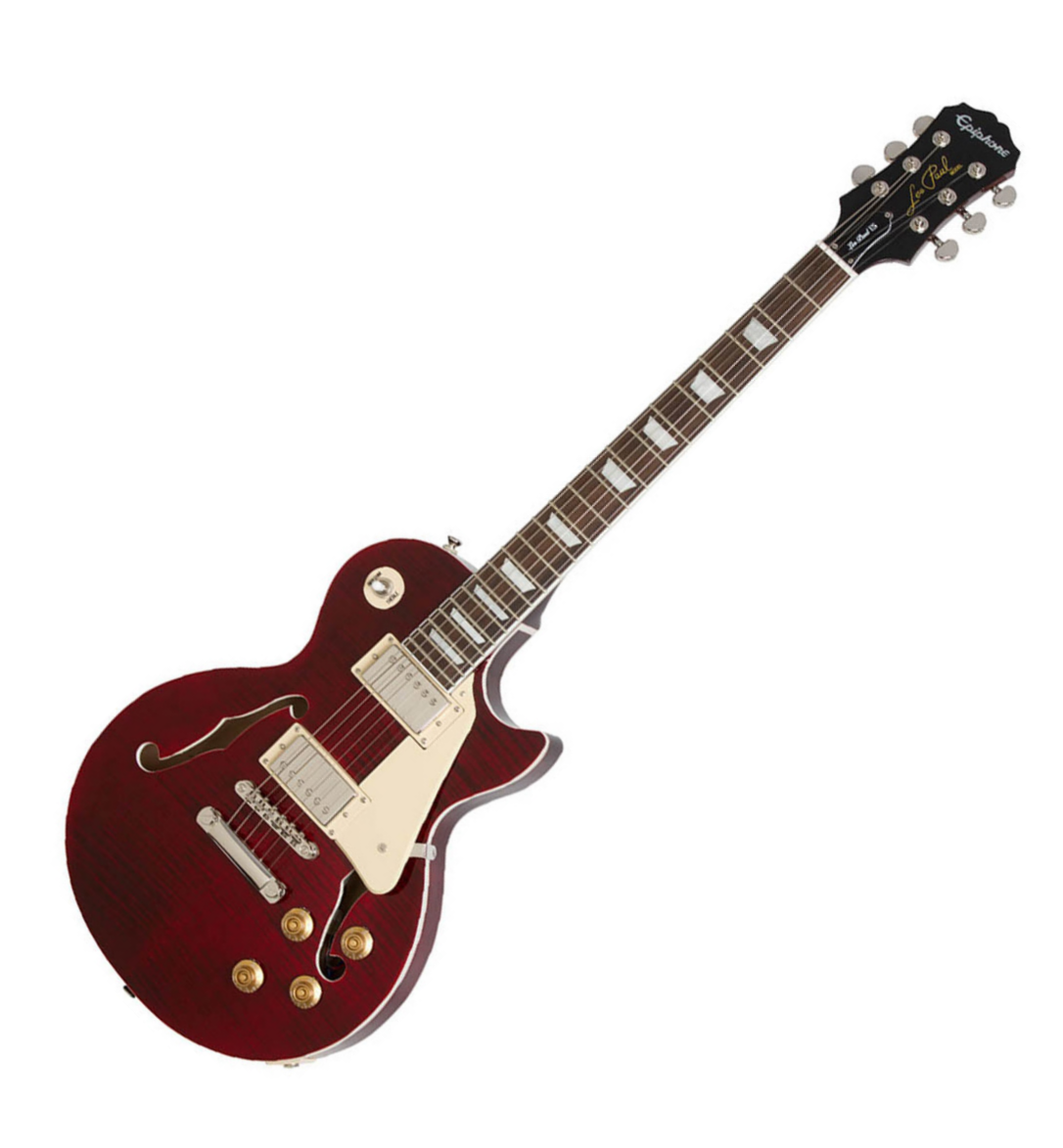 Epiphone Les Paul Es Pro 2016 - Wine Red - Guitare Électrique 1/2 Caisse - Variation 5