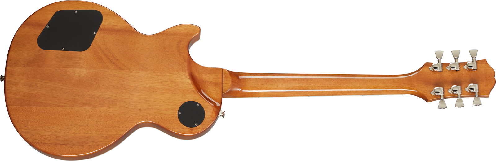 Epiphone Les Paul Modern Figured 2h Ht Eb - Magma Orange Fade - Guitare Électrique Single Cut - Variation 1