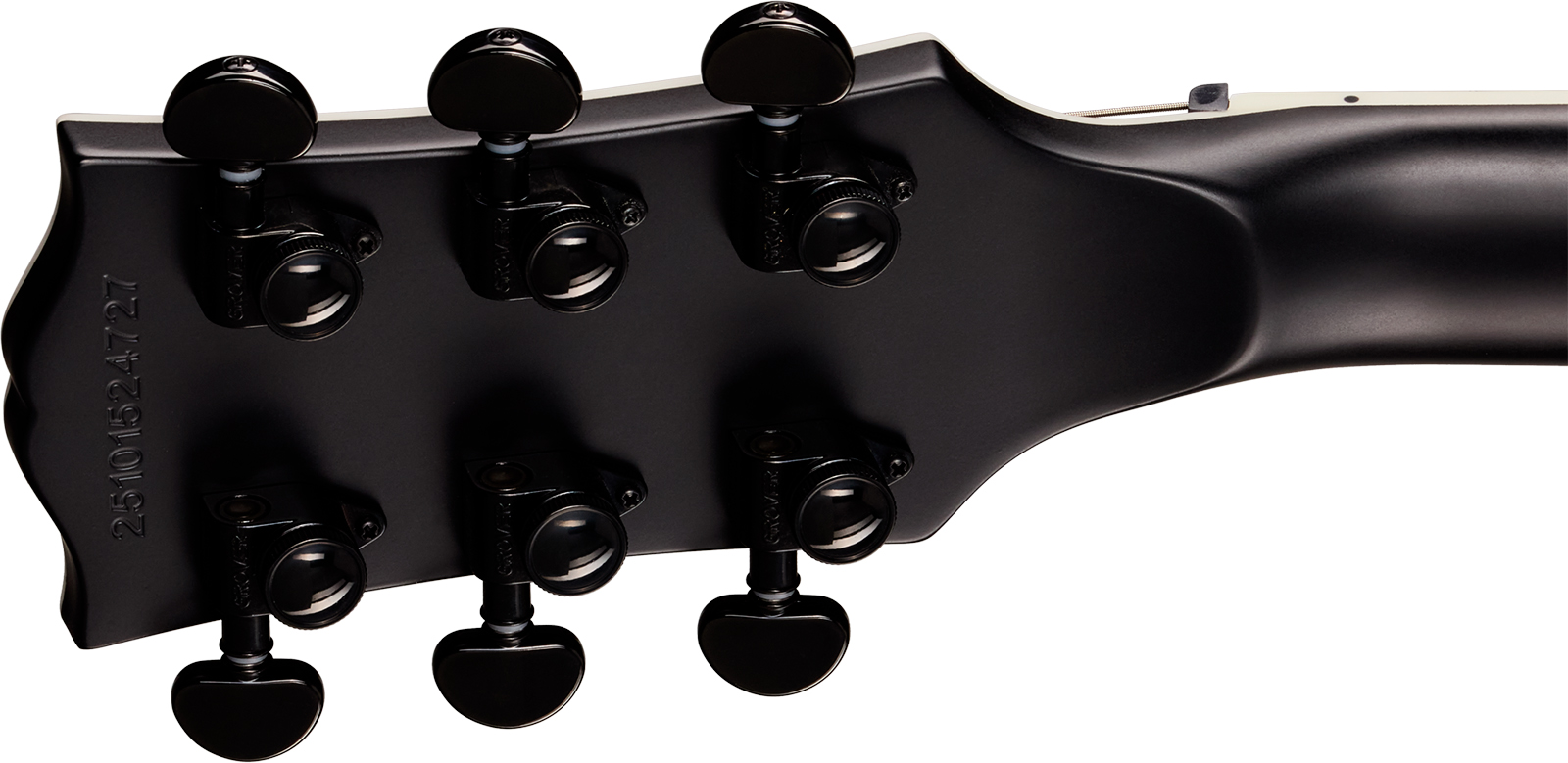 Epiphone Les Paul Prophecy Modern 2h Fishman Fluence Ht Eb - Obsidian Storm Satin - Guitare Électrique Single Cut - Variation 5