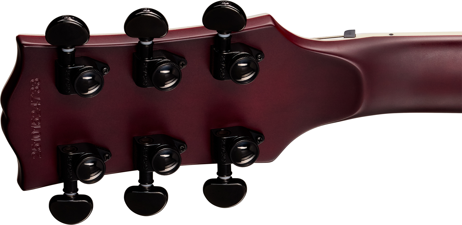 Epiphone Les Paul Prophecy Modern 2h Fishman Fluence Ht Eb - Crimson Fog Satin - Guitare Électrique Single Cut - Variation 6