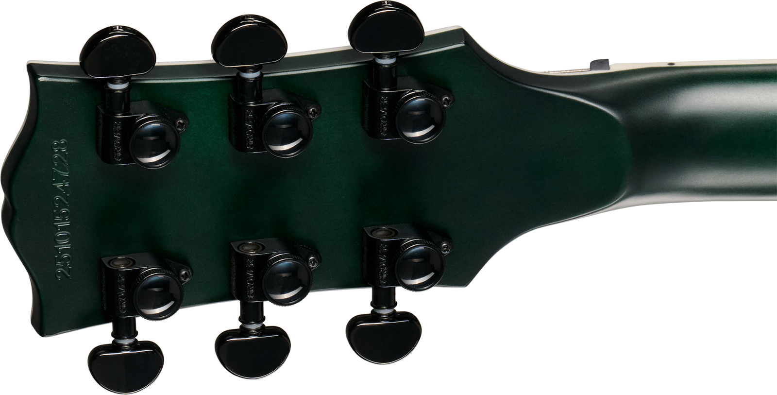 Epiphone Les Paul Prophecy Modern 2h Fishman Fluence Ht Eb - Forest Phantom Satin - Guitare Électrique Single Cut - Variation 6