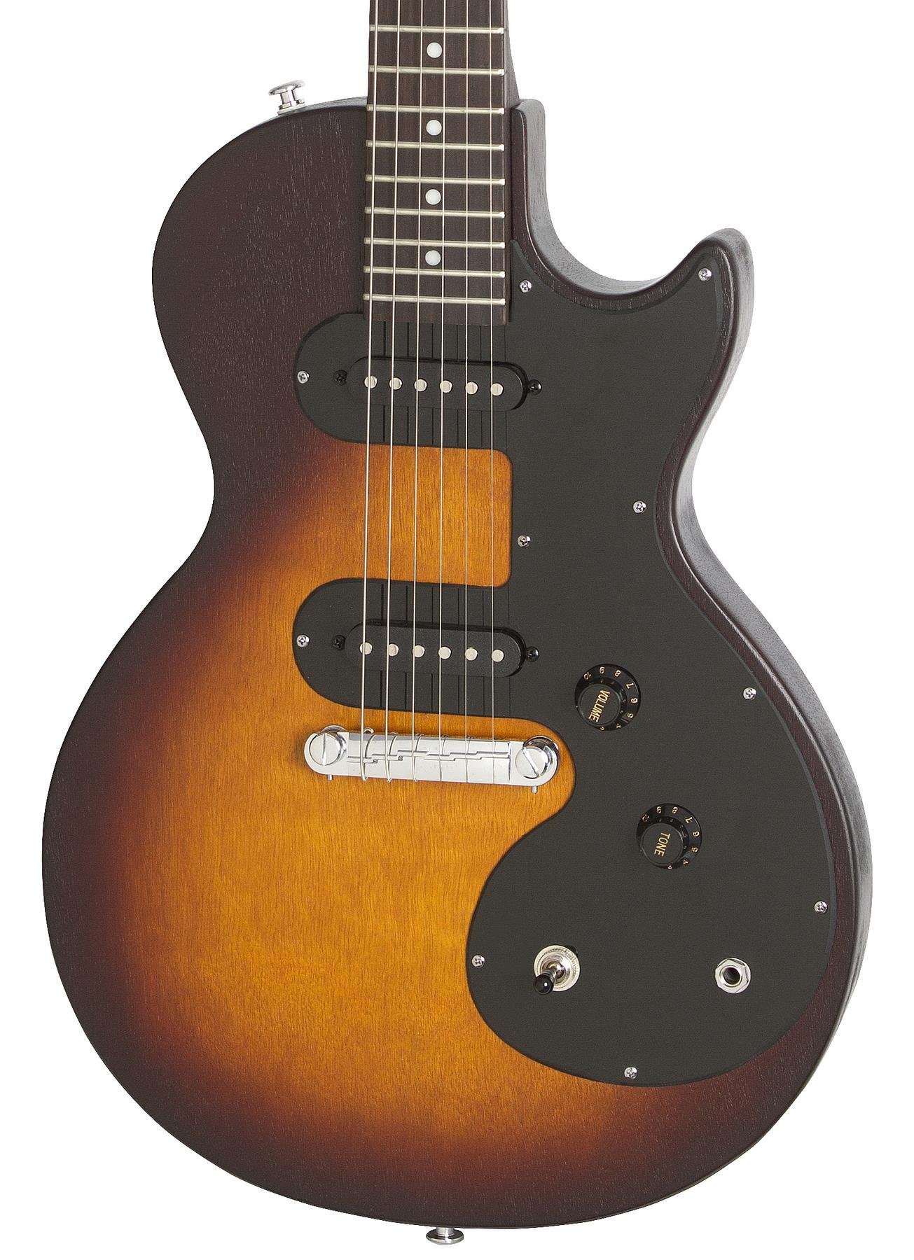 Epiphone Les Paul Melody Maker E1 2s Ht - Vintage Sunburst - Guitare Électrique Single Cut - Variation 1