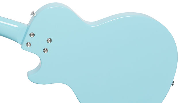 Epiphone Les Paul Sl 2s  Ht - Turquoise - Guitare Électrique Single Cut - Variation 1