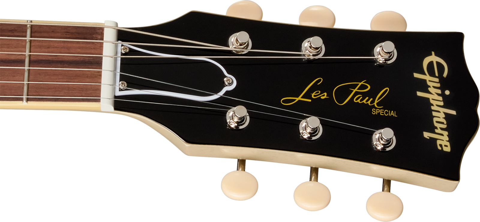 Epiphone Les Paul Special 1960 Dc Reissue Ibc 2s P90 Gibson Ht Rw - Tv White - Guitare Électrique Double Cut - Variation 4