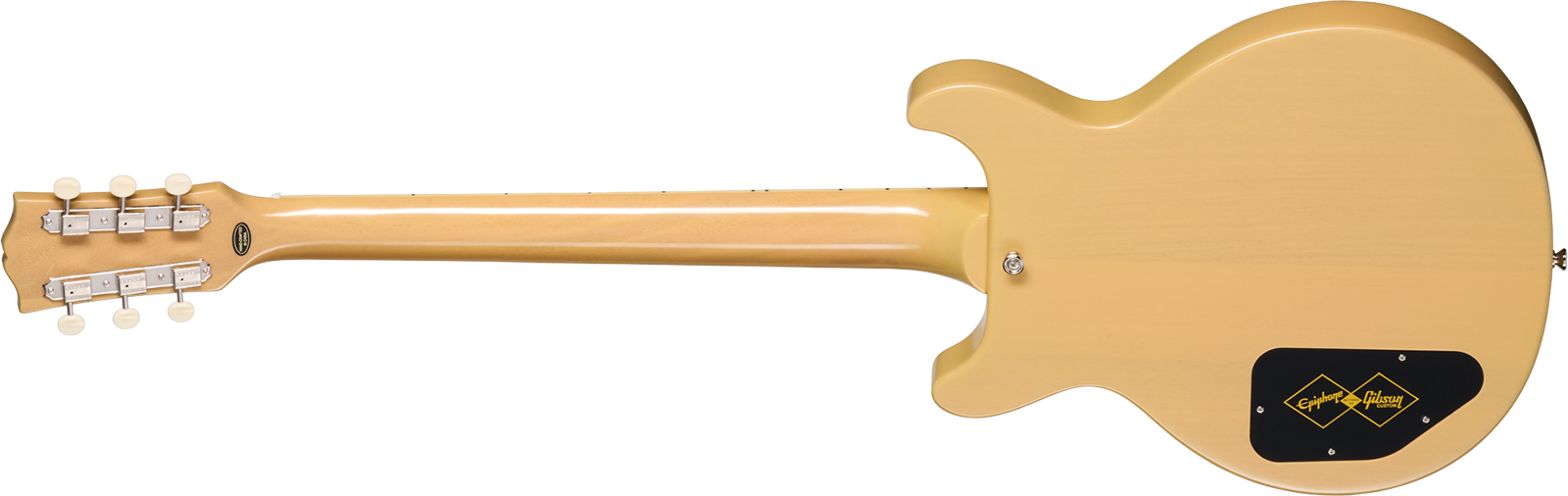 Epiphone Les Paul Special 1960 Dc Reissue Ins.by.g.c 2s P90 Gibson Ht Rw - Tv Yellow - Guitare Électrique Double Cut - Variation 1