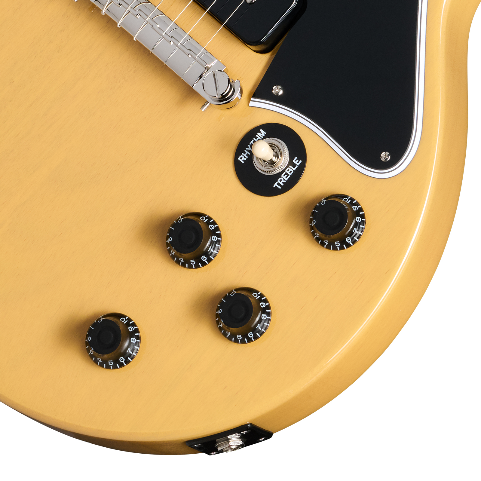 Epiphone Les Paul Special Double Cut Dc Ibg 2s P90 Ht Rw - Tv Yellow - Guitare Électrique Double Cut - Variation 3