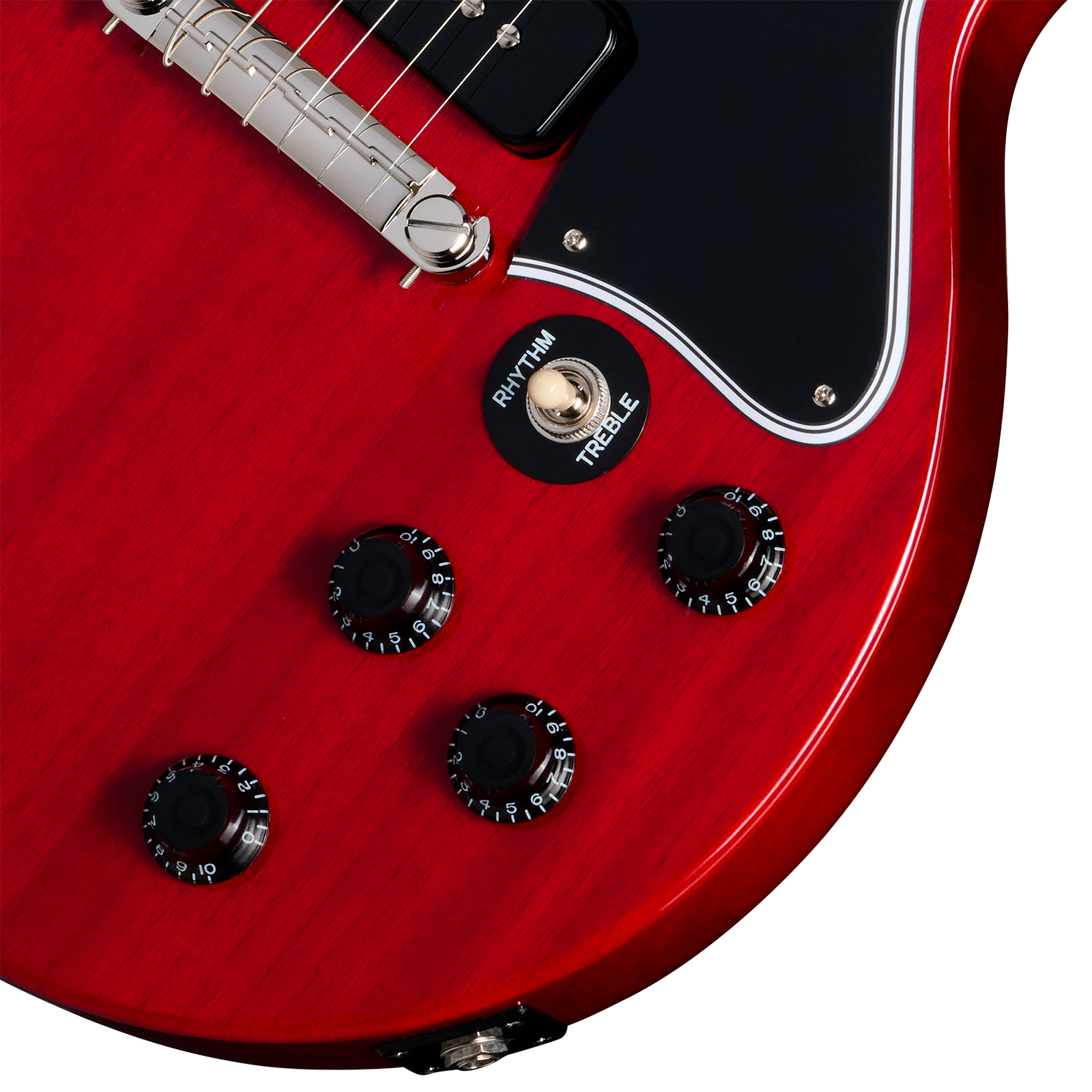 Epiphone Les Paul Special Double Cut Dc Ibg 2s P90 Ht Rw - Cherry Red - Guitare Électrique Double Cut - Variation 3