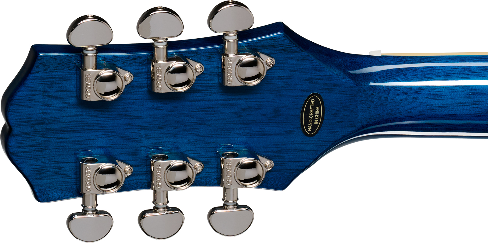 Epiphone Les Paul Special Double Cut Figured Ibg Dc 2h Ht Rw - Ocean Water - Guitare Électrique Double Cut - Variation 4