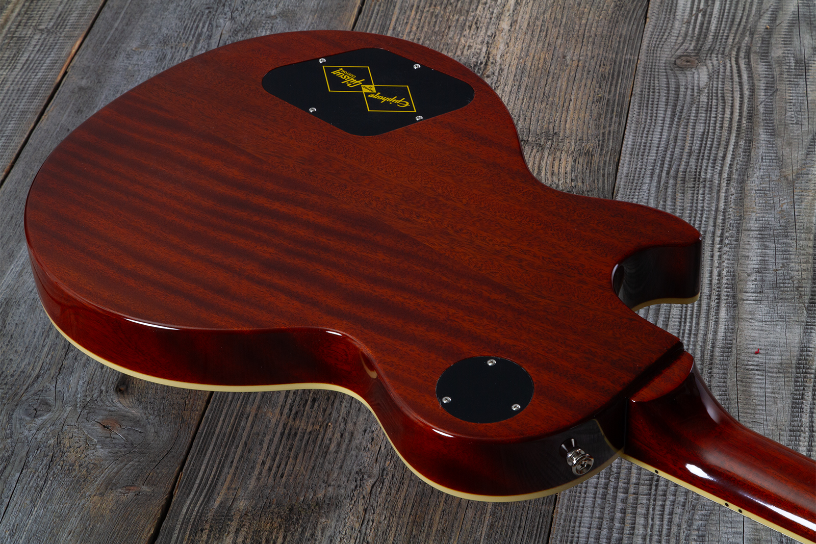 Epiphone Les Paul Standard 1959 Reissue Igc 2h Gibson Ht Rw - Lemon Burst - Guitare Électrique Single Cut - Variation 12