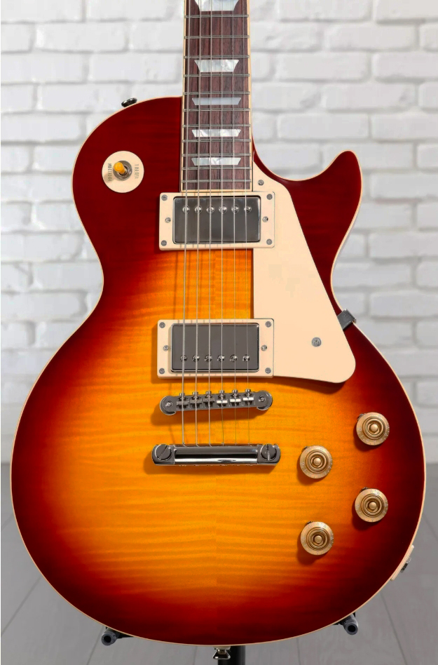 Epiphone Les Paul Standard 1959 Reissue Igc 2h Gibson Ht Rw - Royal Teaburst - Guitare Électrique Single Cut - Variation 2