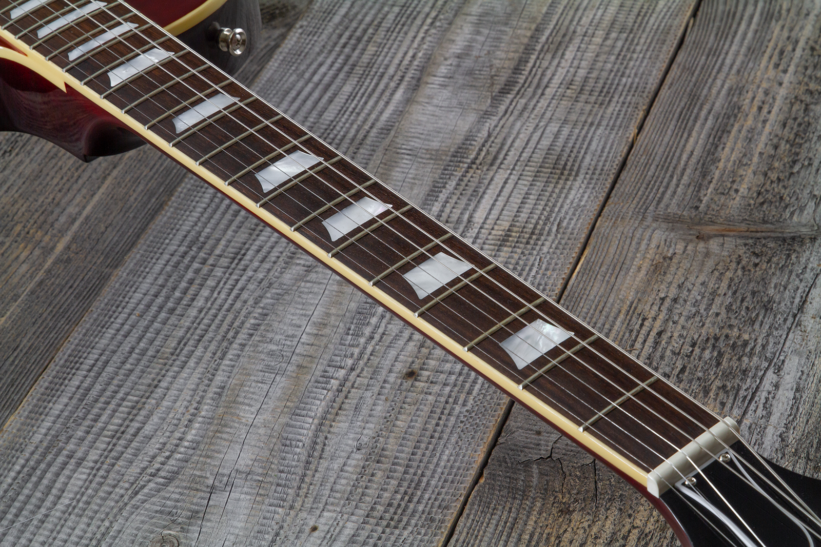 Epiphone Les Paul Standard 1959 Reissue Igc 2h Gibson Ht Rw - Sunburst Fade - Guitare Électrique Single Cut - Variation 5