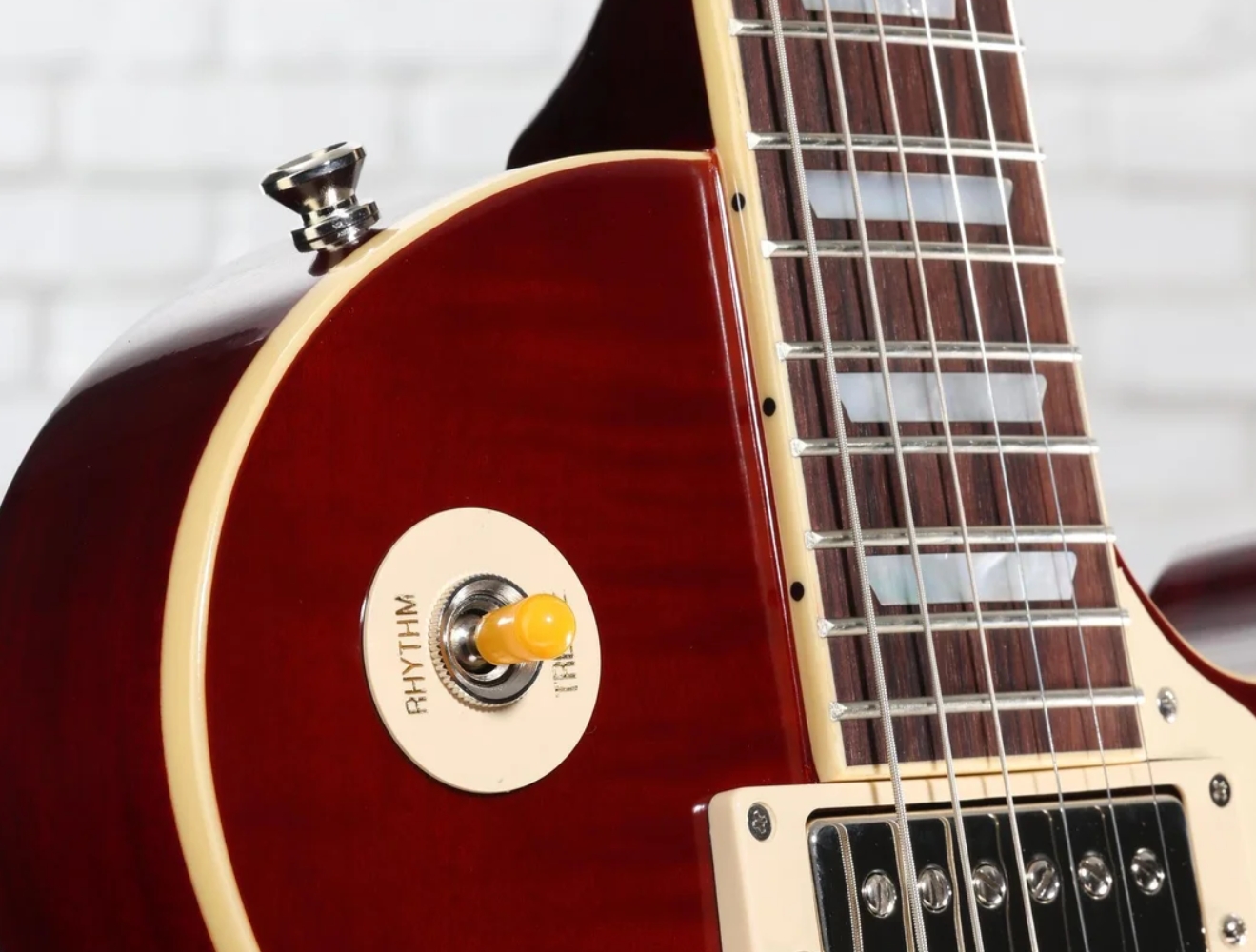 Epiphone Les Paul Standard 1959 Reissue Igc 2h Gibson Ht Rw - Royal Teaburst - Guitare Électrique Single Cut - Variation 5