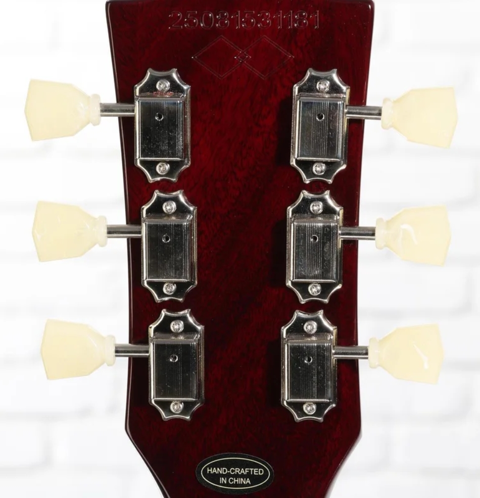 Epiphone Les Paul Standard 1959 Reissue Igc 2h Gibson Ht Rw - Royal Teaburst - Guitare Électrique Single Cut - Variation 7