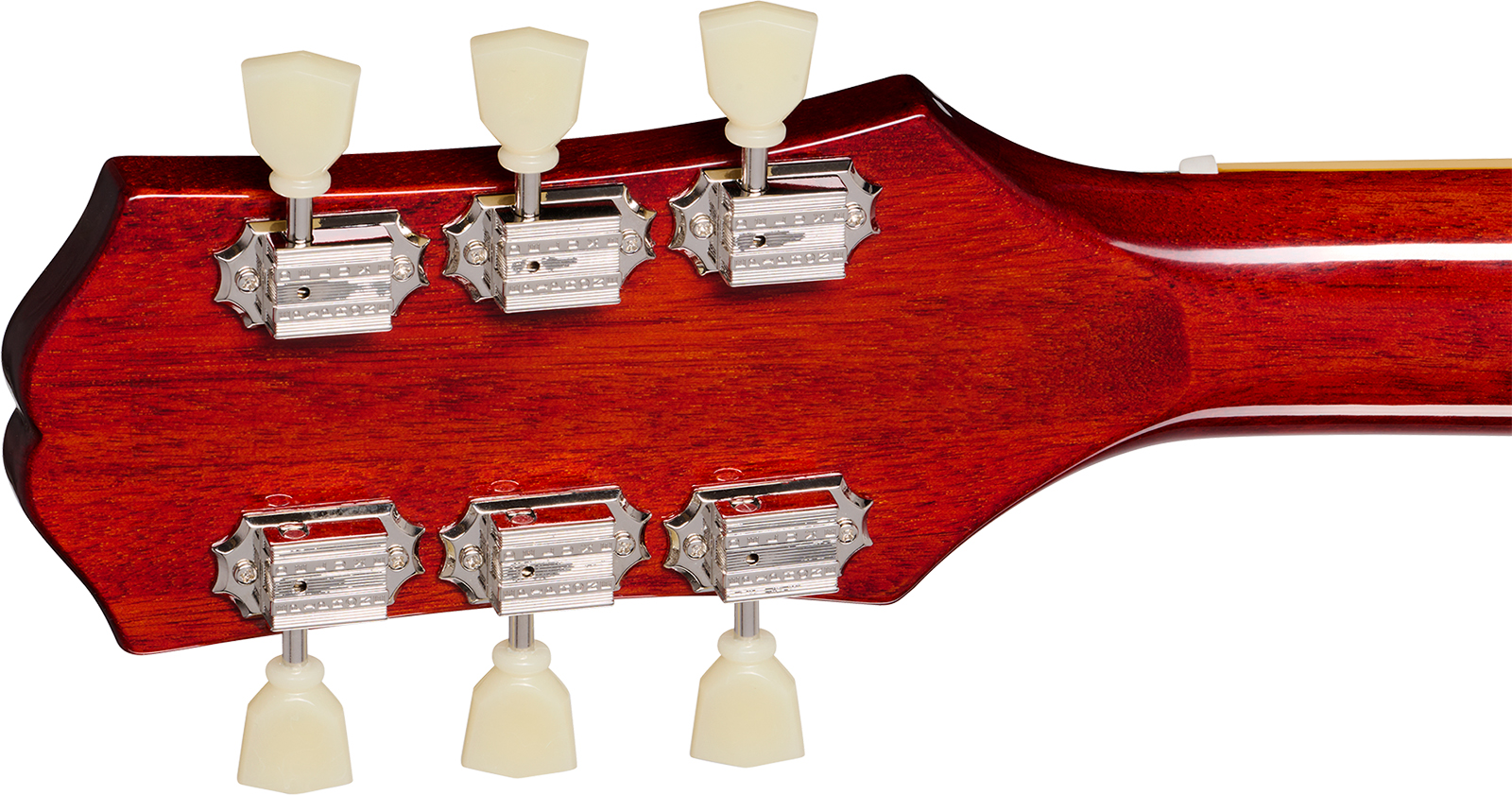 Epiphone Les Paul Standard 50s Figured Lh Ibg Original Gaucher 2h Ht Rw - Washed Cherry Sunburst - Guitare Électrique Single Cut - Variation 4