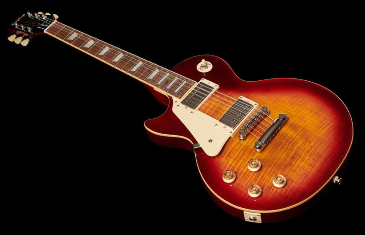 Epiphone Les Paul Standard 50s Gaucher 2h Ht Rw - Heritage Cherry Sunburst - Guitare Électrique Gaucher - Variation 1