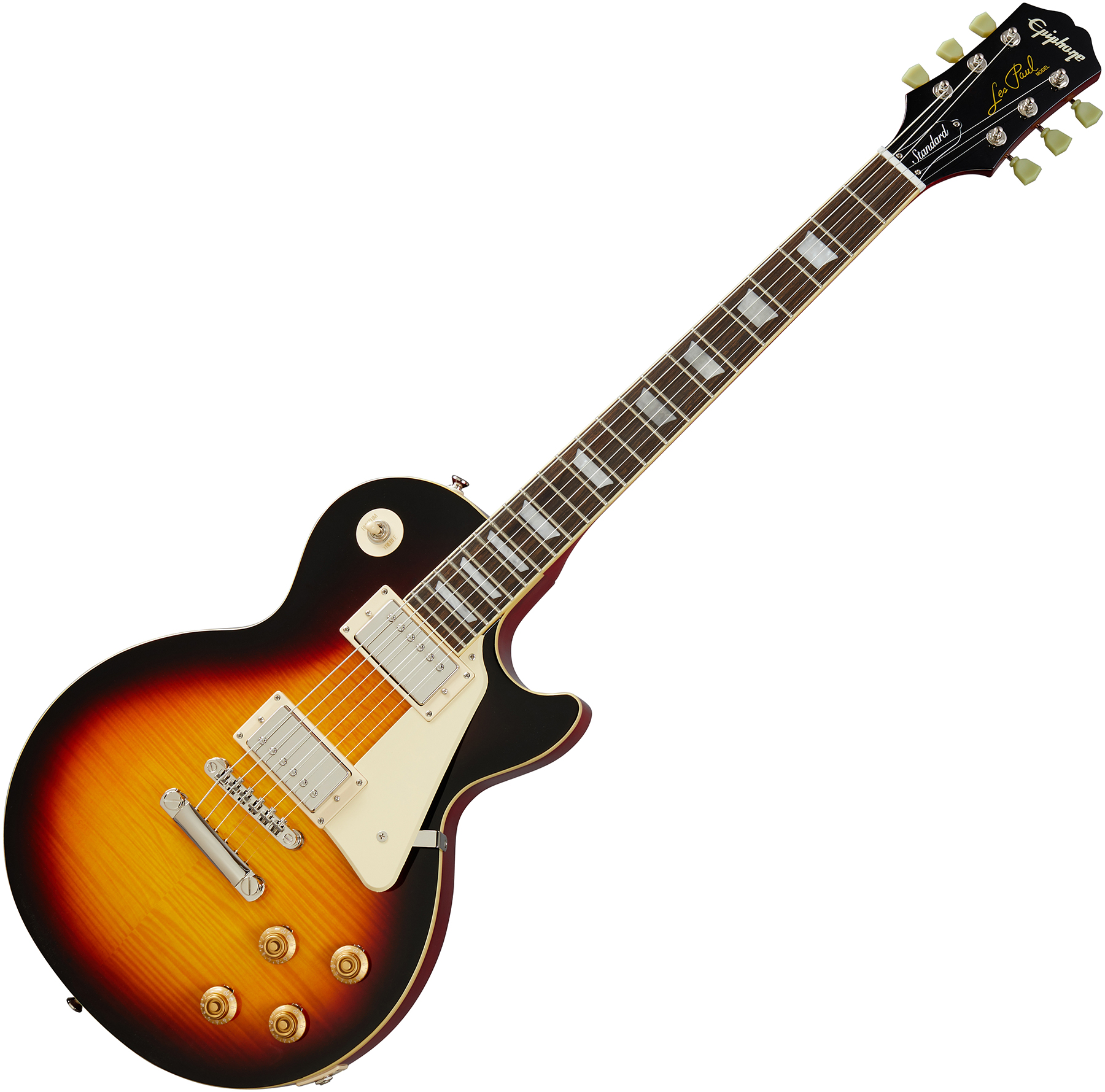 Epiphone Les Paul Standard 50s 2h Ht Rw - Vintage Sunburst - Guitare Électrique Single Cut - Variation 1