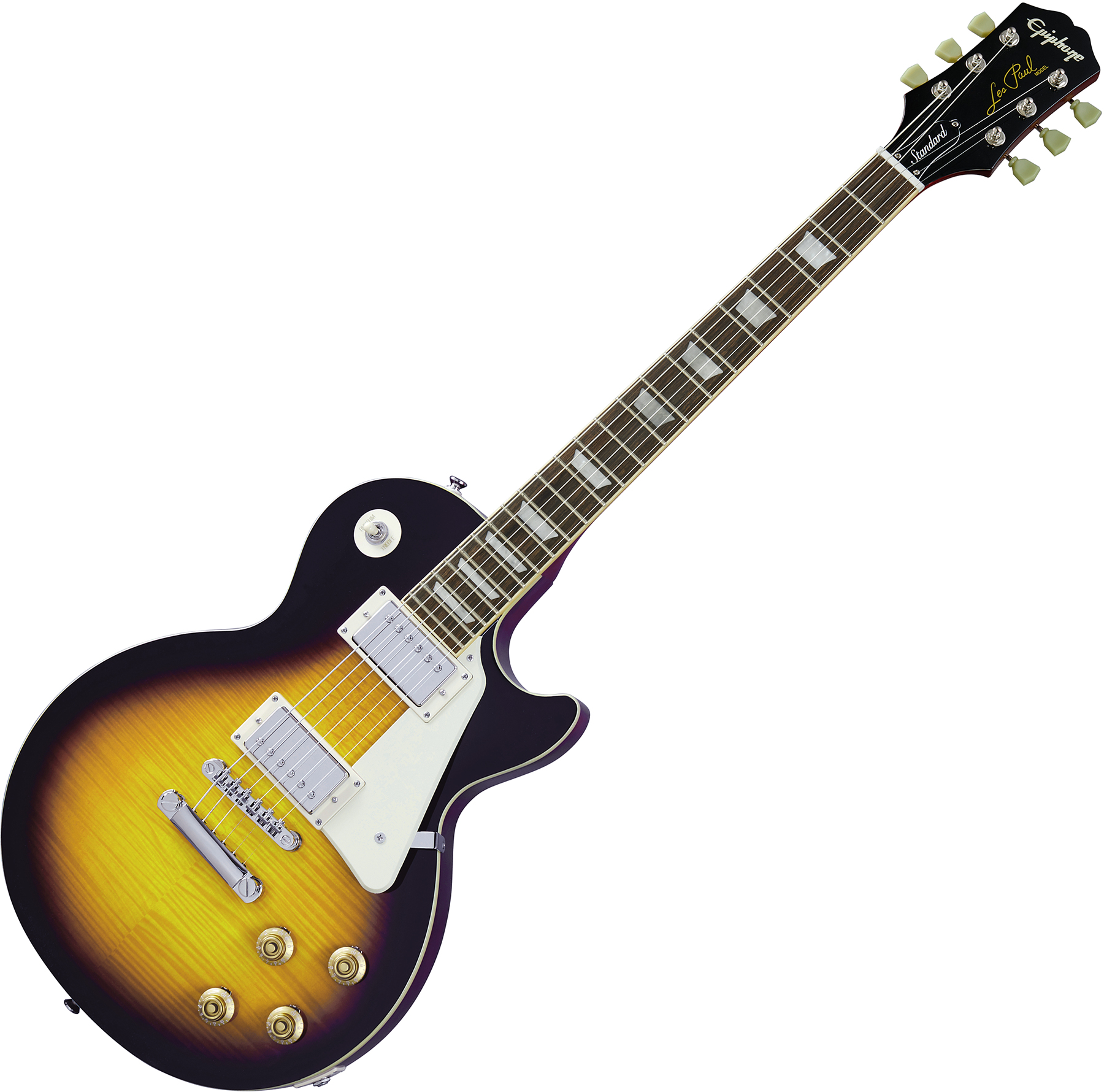 Epiphone Les Paul Standard 50s 2h Ht Rw - Vintage Sunburst - Guitare Électrique Single Cut - Variation 3