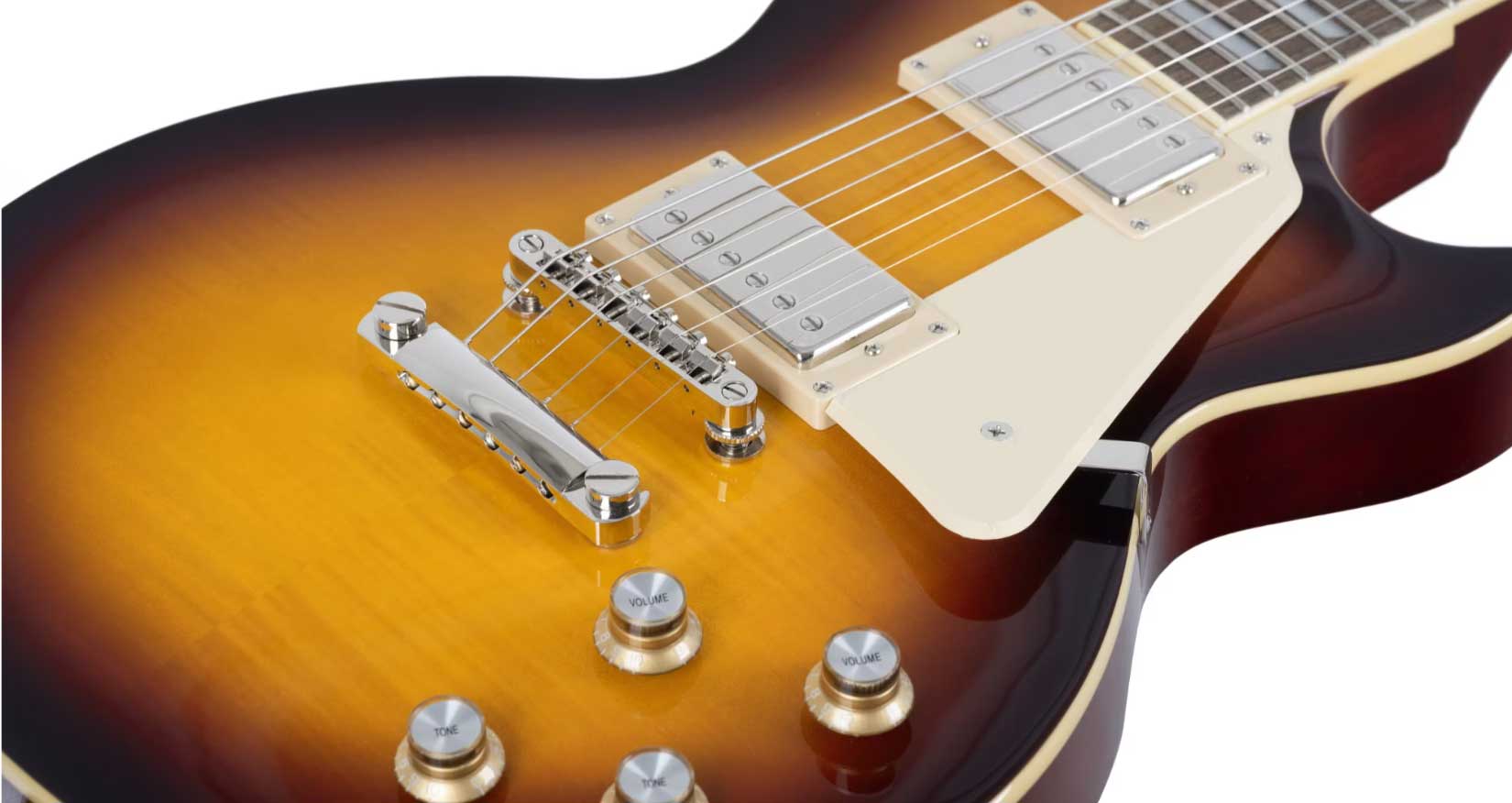 Epiphone Les Paul Standard 60s Ibg Original 2h Ht Lau - Fireball - Guitare Électrique Single Cut - Variation 2