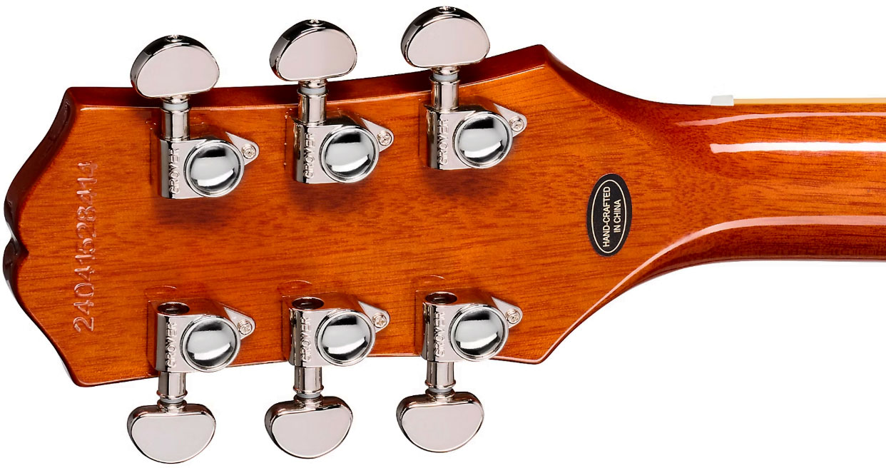 Epiphone Les Paul Standard 60s Quilt Top Ltd Ibg Original 2h Ht Lau - Washed Cherry Sunburst - Guitare Électrique Single Cut - Variation 2
