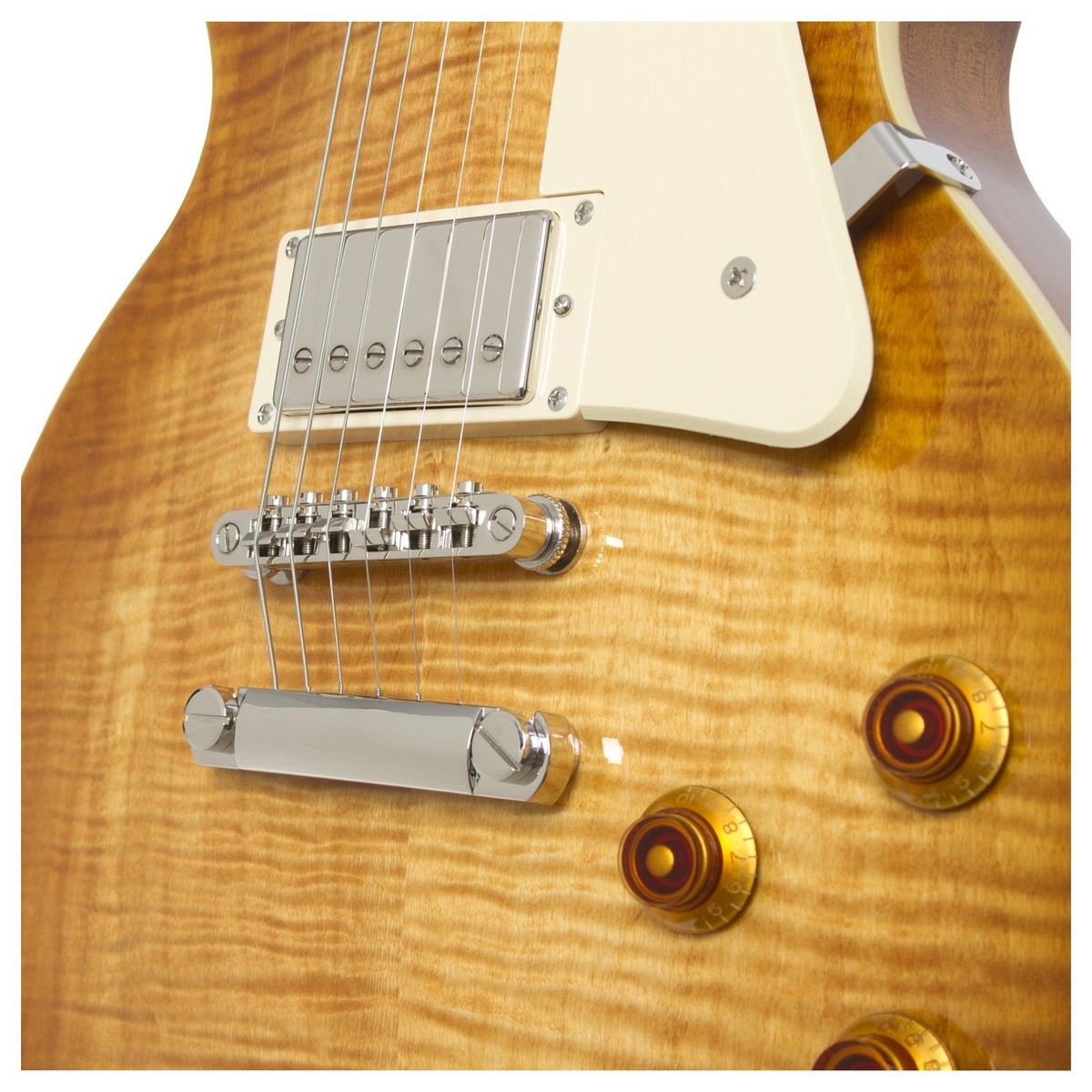 Epiphone Les Paul Standard Plus Top Pro Hh Ht Pf - Mojave Fade - Guitare Électrique Single Cut - Variation 3
