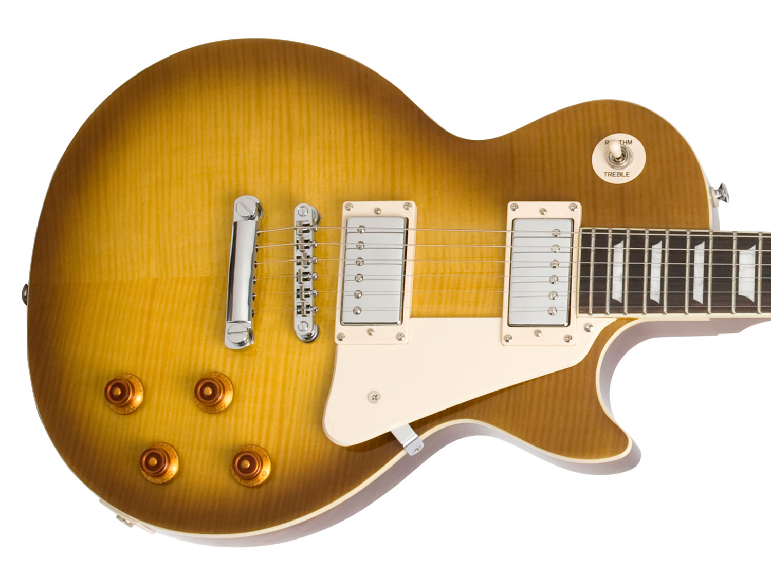 Epiphone Les Paul Standard Plus Top Pro Ch - Honey Burst - Guitare Électrique Single Cut - Variation 2