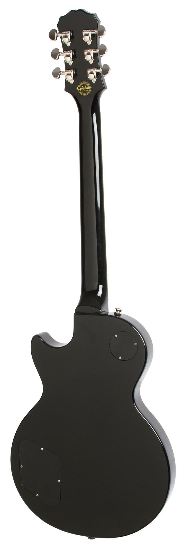 Epiphone Les Paul Standard Plus Top Pro Ltd Ch - Transparent Black - Guitare Électrique Single Cut - Variation 2