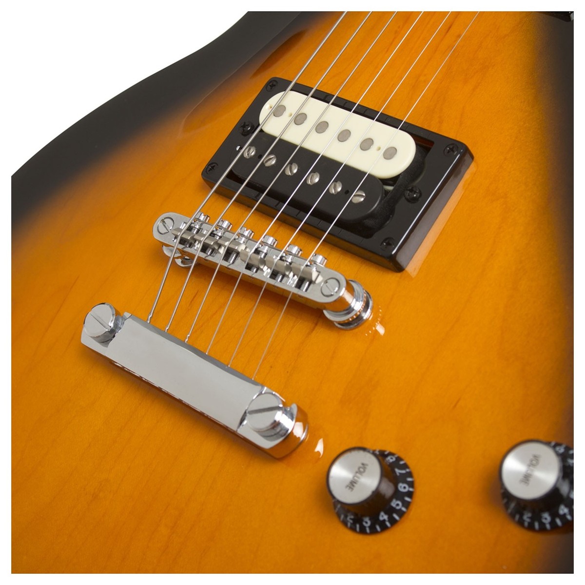 Epiphone Les Paul Studio Lt Hh Ht - Vintage Sunburst - Guitare Électrique Single Cut - Variation 2