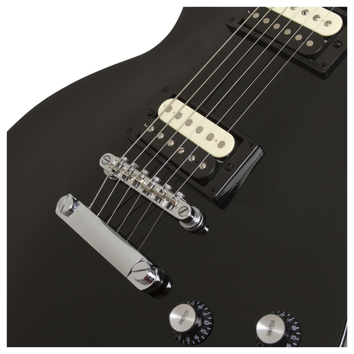 Epiphone Les Paul Studio Lt 2h Ht Rw - Ebony - Guitare Électrique Single Cut - Variation 2