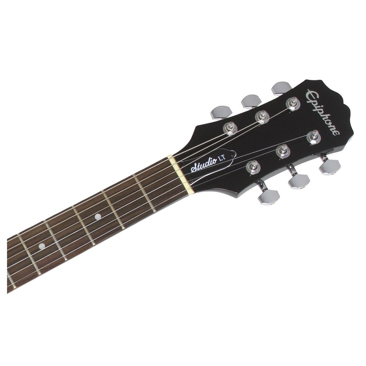 Epiphone Les Paul Studio Lt 2h Ht Rw - Ebony - Guitare Électrique Single Cut - Variation 4