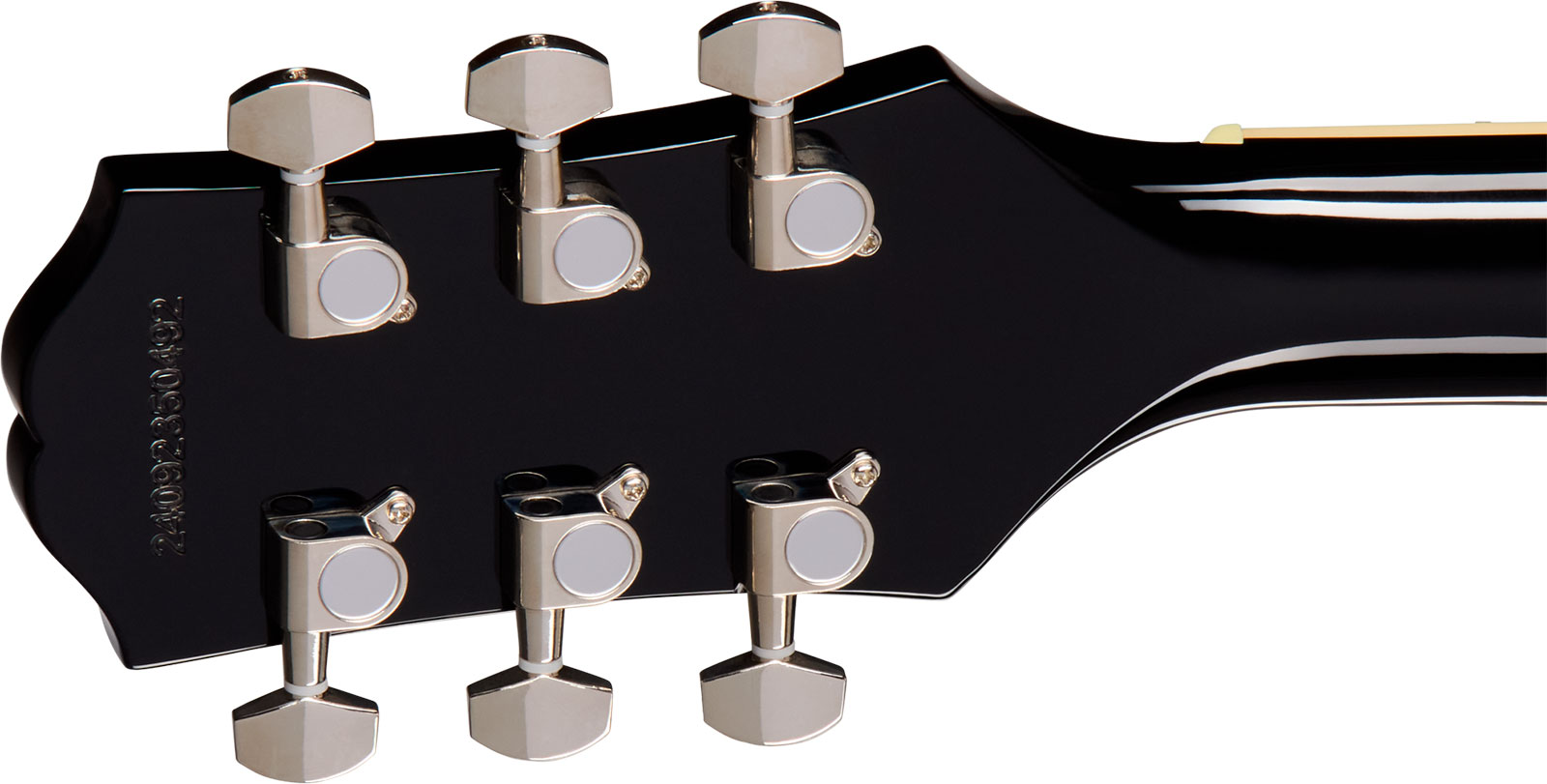 Epiphone Les Paul Tribute Plus Ibg 2h Ht Rw - Ebony Burst - Guitare Électrique Single Cut - Variation 6