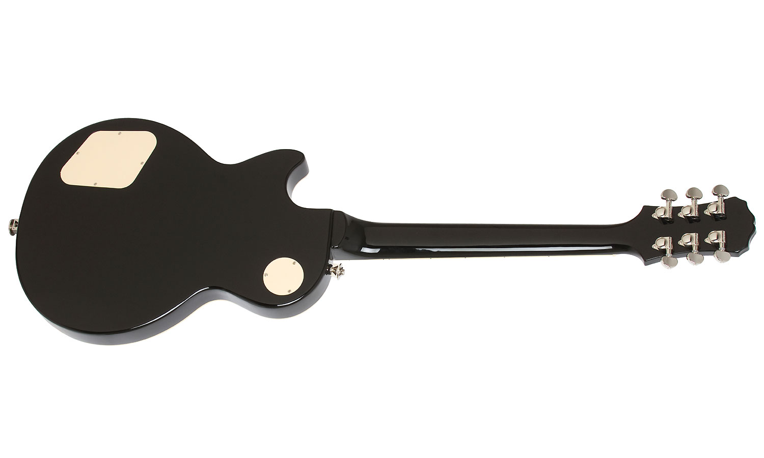 Epiphone Les Paul Tribute Plus Outfit Ch - Midnight Ebony - Guitare Électrique Single Cut - Variation 2