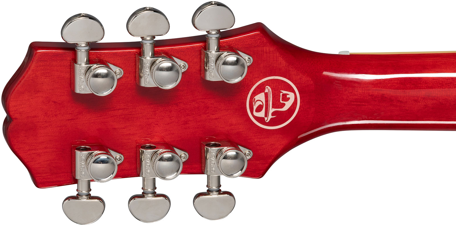 Epiphone Marty Schwartz Es-335 Signature 2h Ht Lau - Sixties Cherry - Guitare Électrique Signature - Variation 4