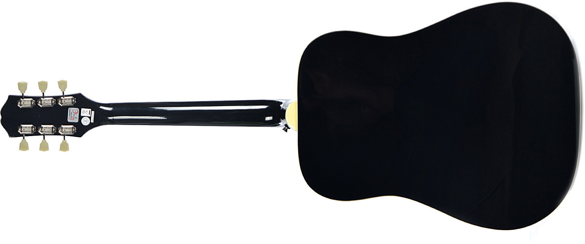 Epiphone Pro-1 Acoustic Dreadnought Epicea Acajou - Ebony - Guitare Acoustique - Variation 2