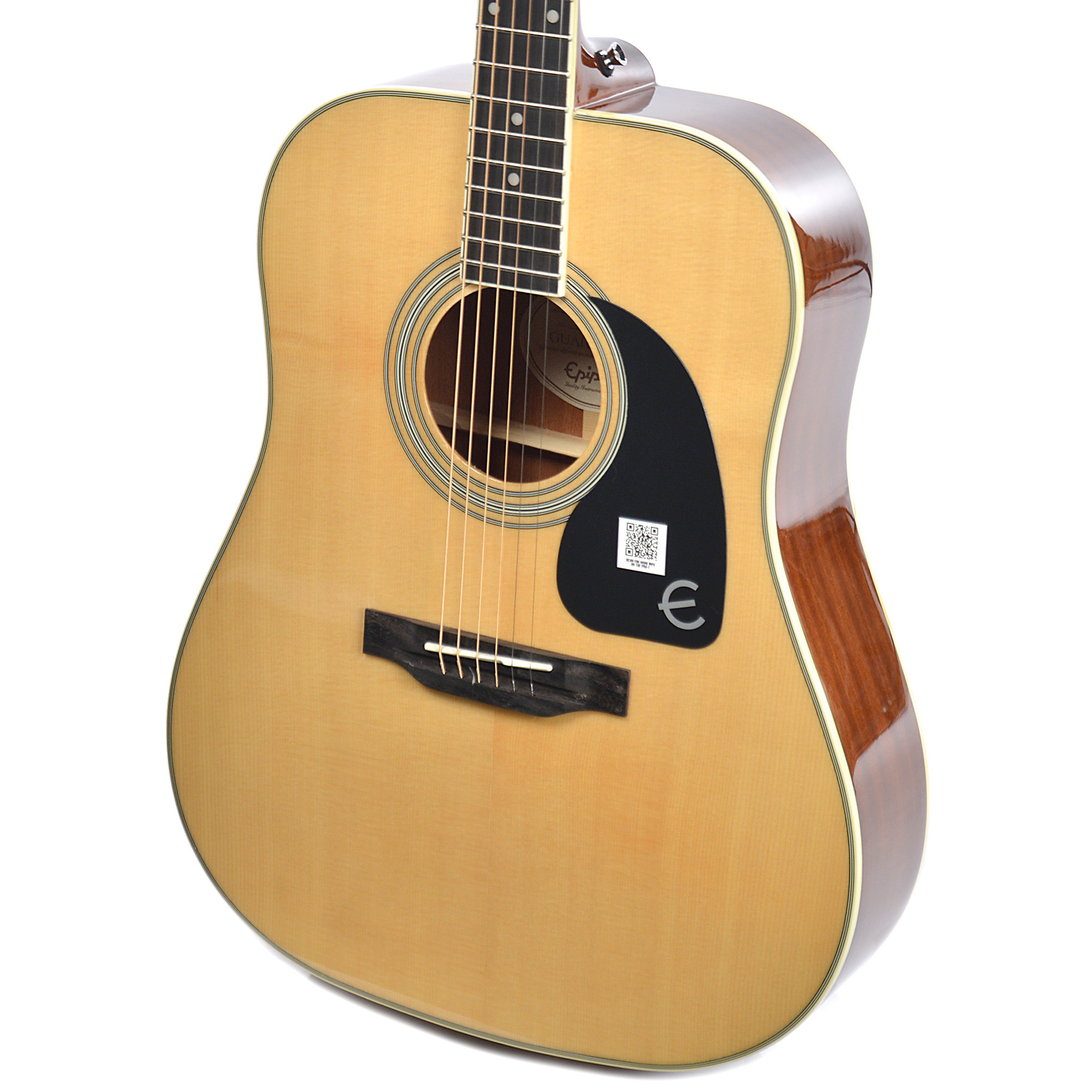 Epiphone Pro-1 Acoustic Dreadnought Epicea Acajou - Natural - Guitare Acoustique - Variation 3