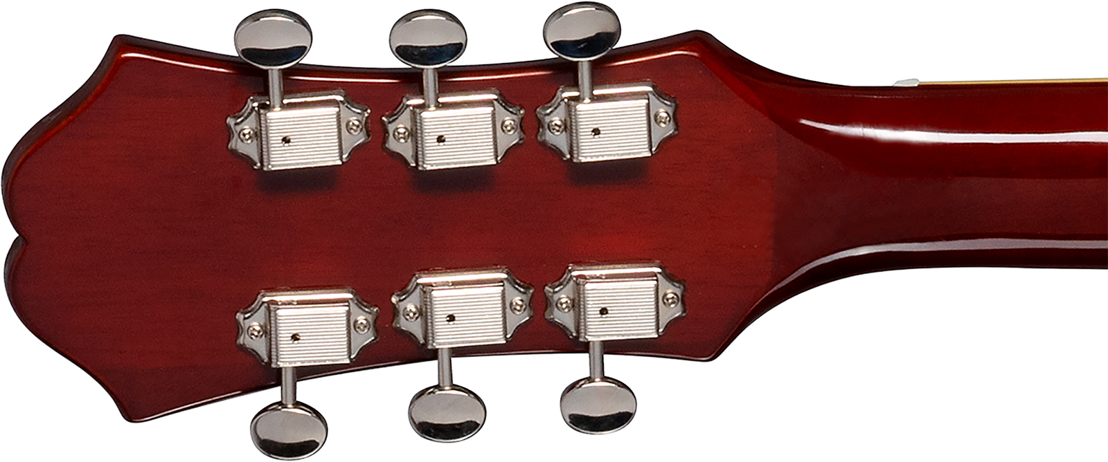 Epiphone Riviera Original Archtop 2mh Ht Rw - Royal Tan - Guitare Électrique 1/2 Caisse - Variation 5