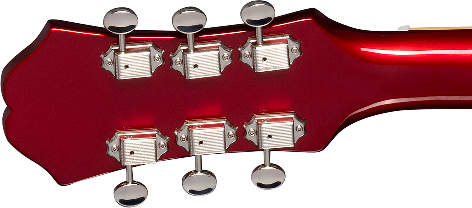 Epiphone Riviera Original Archtop 2mh Ht Rw - Sparkling Burgundy Top - Guitare Électrique 1/2 Caisse - Variation 5