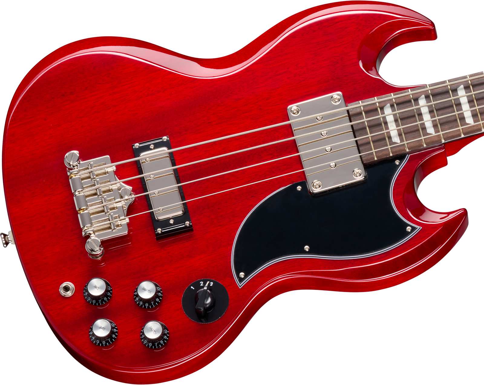 Epiphone Sg Bass Ibg Original Rw - Cherry - Basse Électrique Solid Body - Variation 2