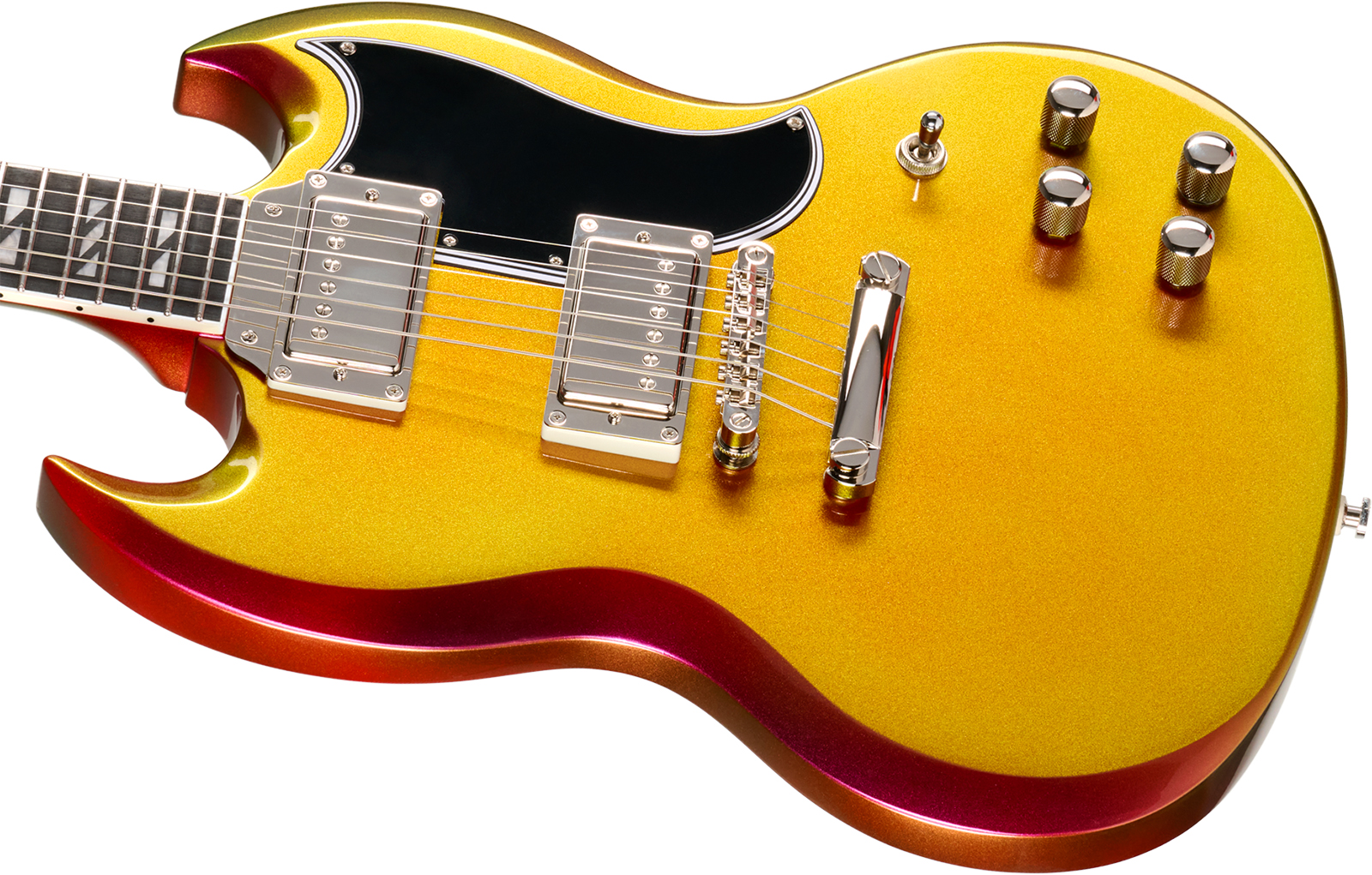 Epiphone Sg Custom Futura Ibg 2h Ht Rw - Nitro Shift - Guitare Électrique Double Cut - Variation 2