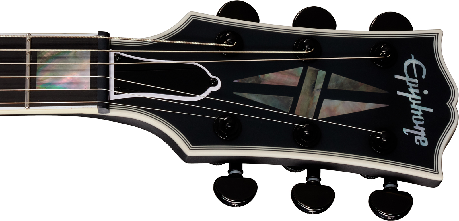 Epiphone Sg Prophecy Modern 2h Fishman Fluence Ht Eb - Obsidian Storm Satin - Guitare Électrique Double Cut - Variation 5