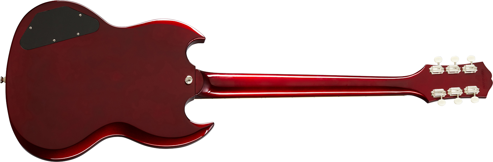 Epiphone Sg Special 2s P90 Ht Lau - Vintage Sparkling Burgundy - Guitare Électrique Double Cut - Variation 1