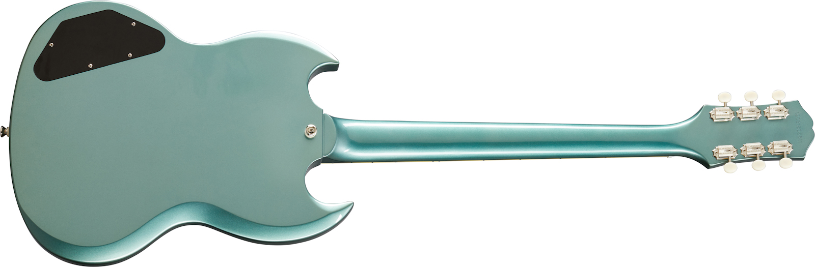 Epiphone Sg Special 2s P90 Ht Lau - Faded Pelham Blue - Guitare Électrique Double Cut - Variation 1