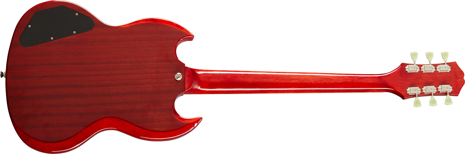 Epiphone Sg Standard 1961 Maestro Vibrola 2h Ht Lau - Vintage Cherry - Guitare Électrique Double Cut - Variation 1